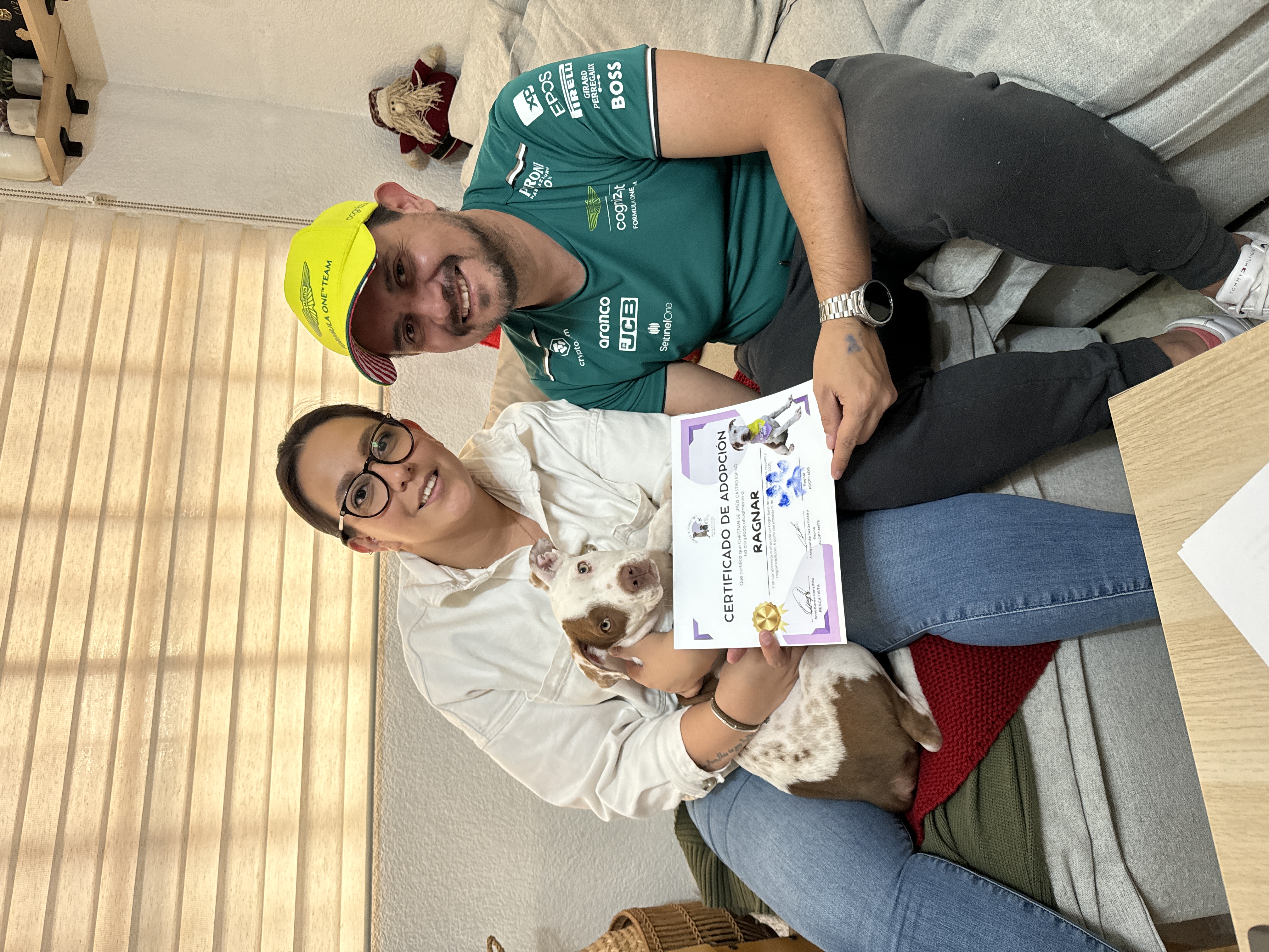 El día de su adopción